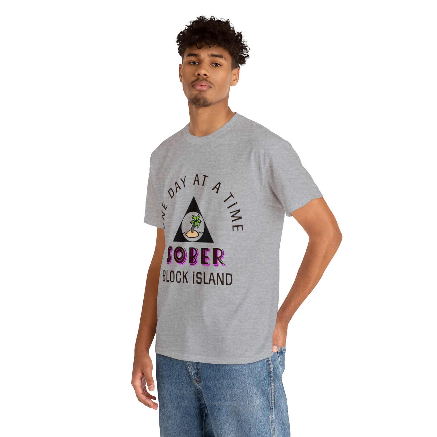 Sober Block Island Tee