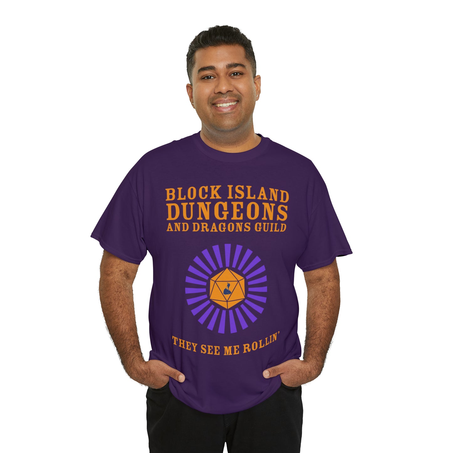 Block Island Dungeons and Dragons Guild Tee