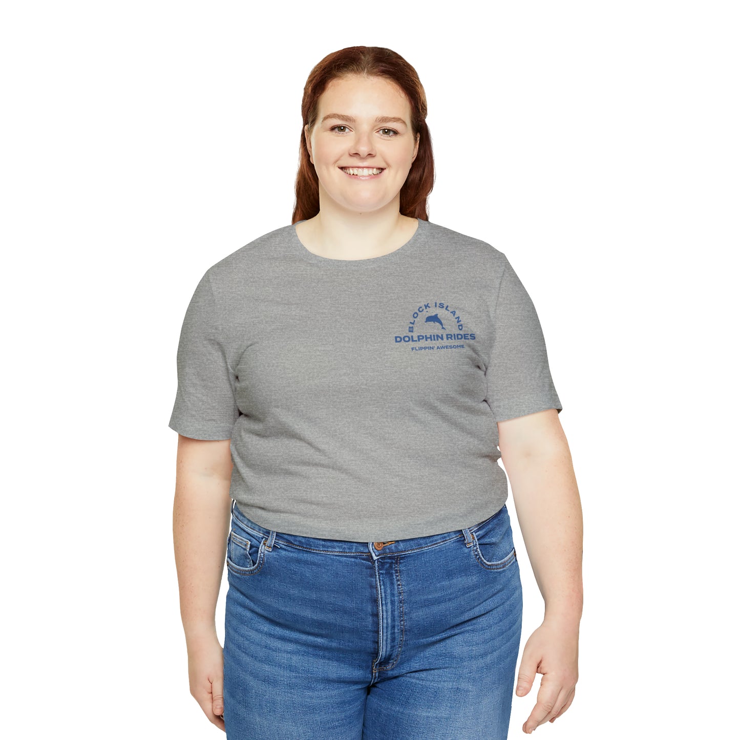 Block Island Dolphin Rides Tee