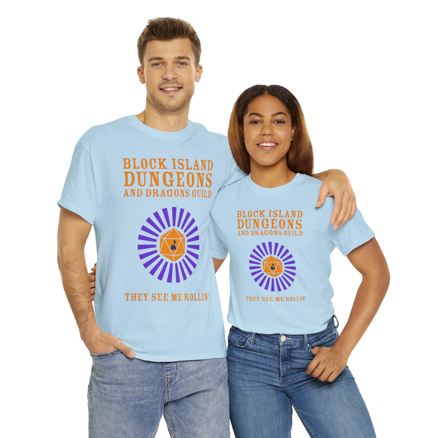 Block Island Dungeons and Dragons Guild Tee