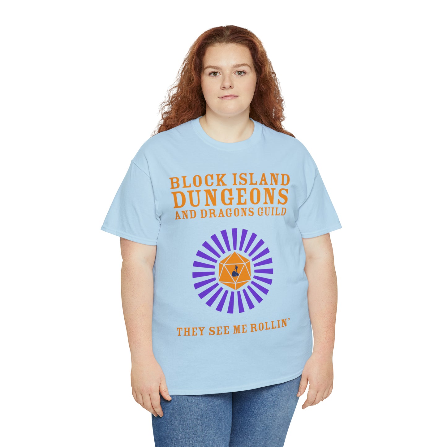 Block Island Dungeons and Dragons Guild Tee