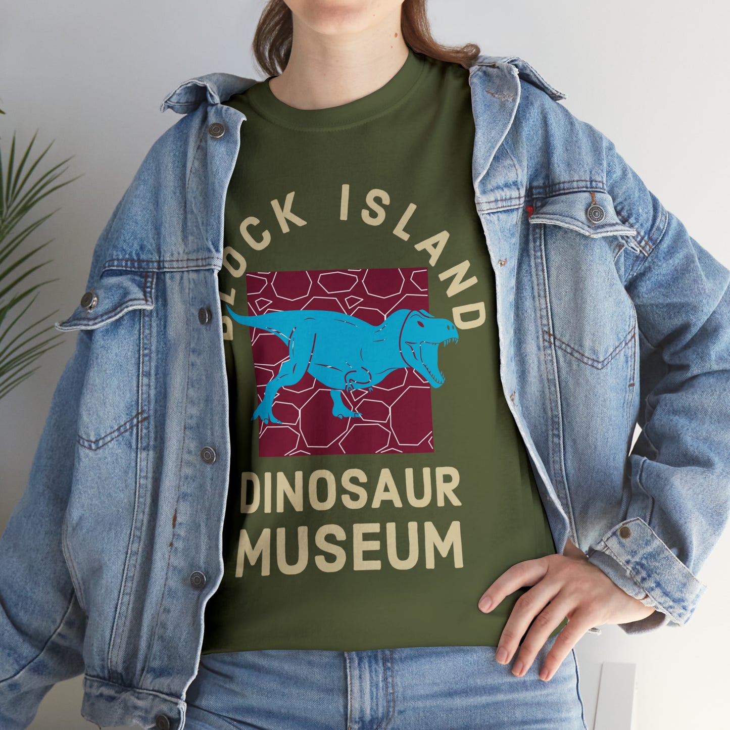 Block Island Dinosaur Museum Tee