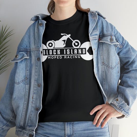 Block Island Moped Racing Tee
