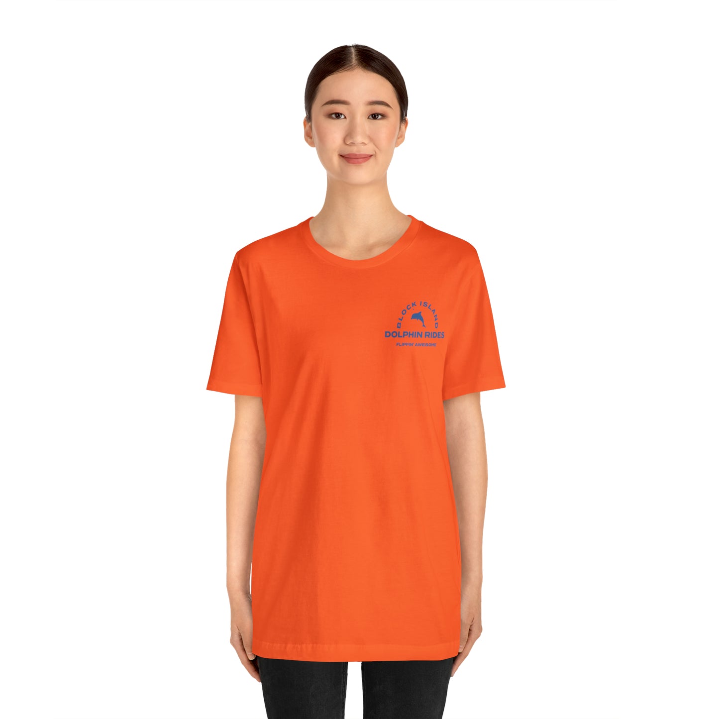 Block Island Dolphin Rides Tee