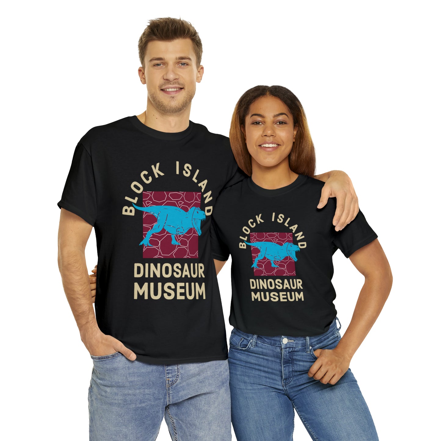 Block Island Dinosaur Museum Tee