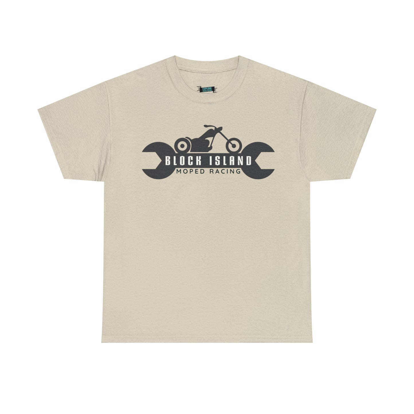 Block Island Moped Racing Tee