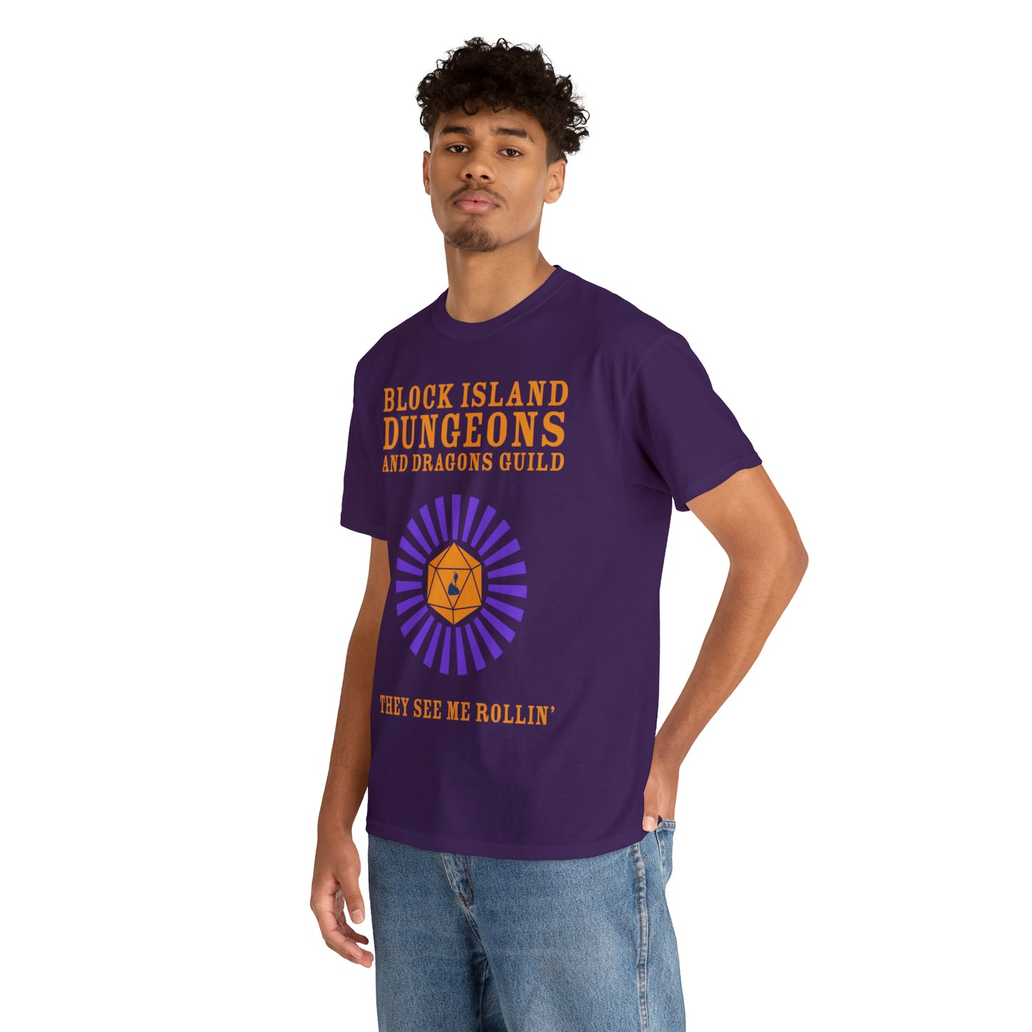 Block Island Dungeons and Dragons Guild Tee