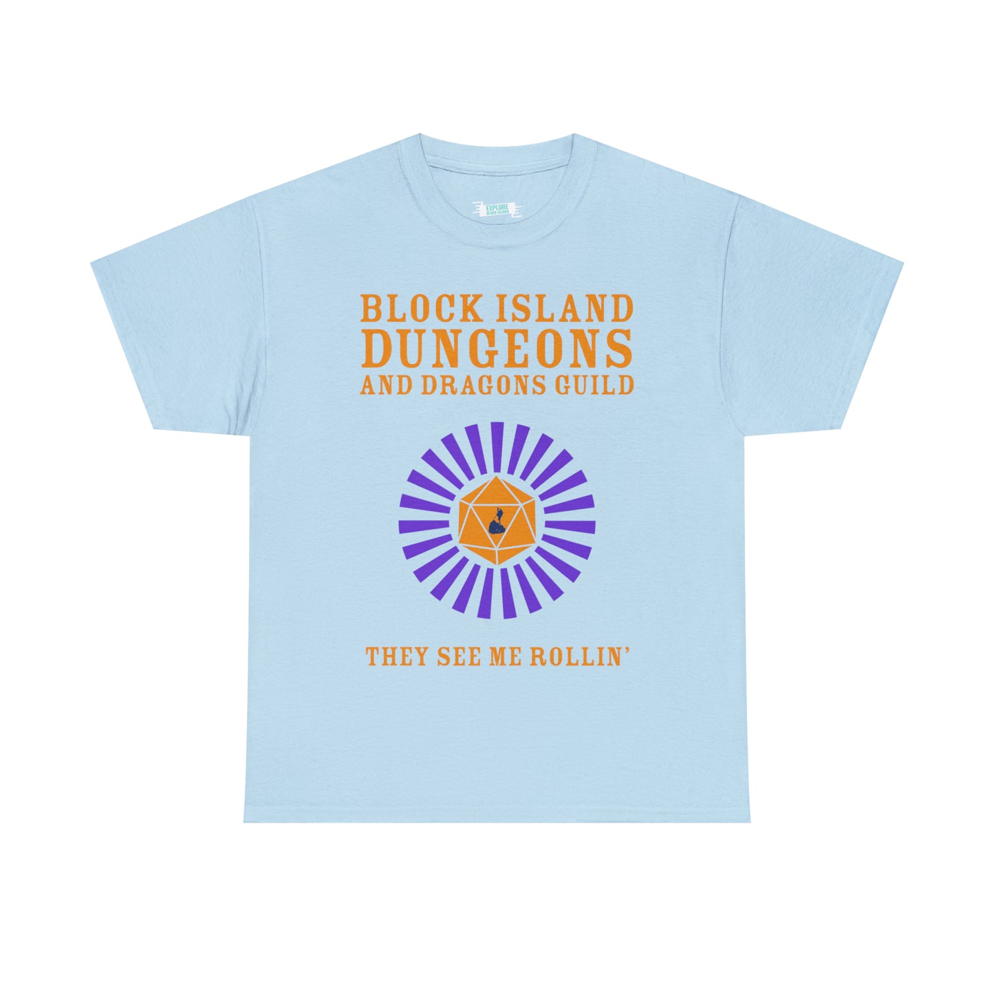 Block Island Dungeons and Dragons Guild Tee