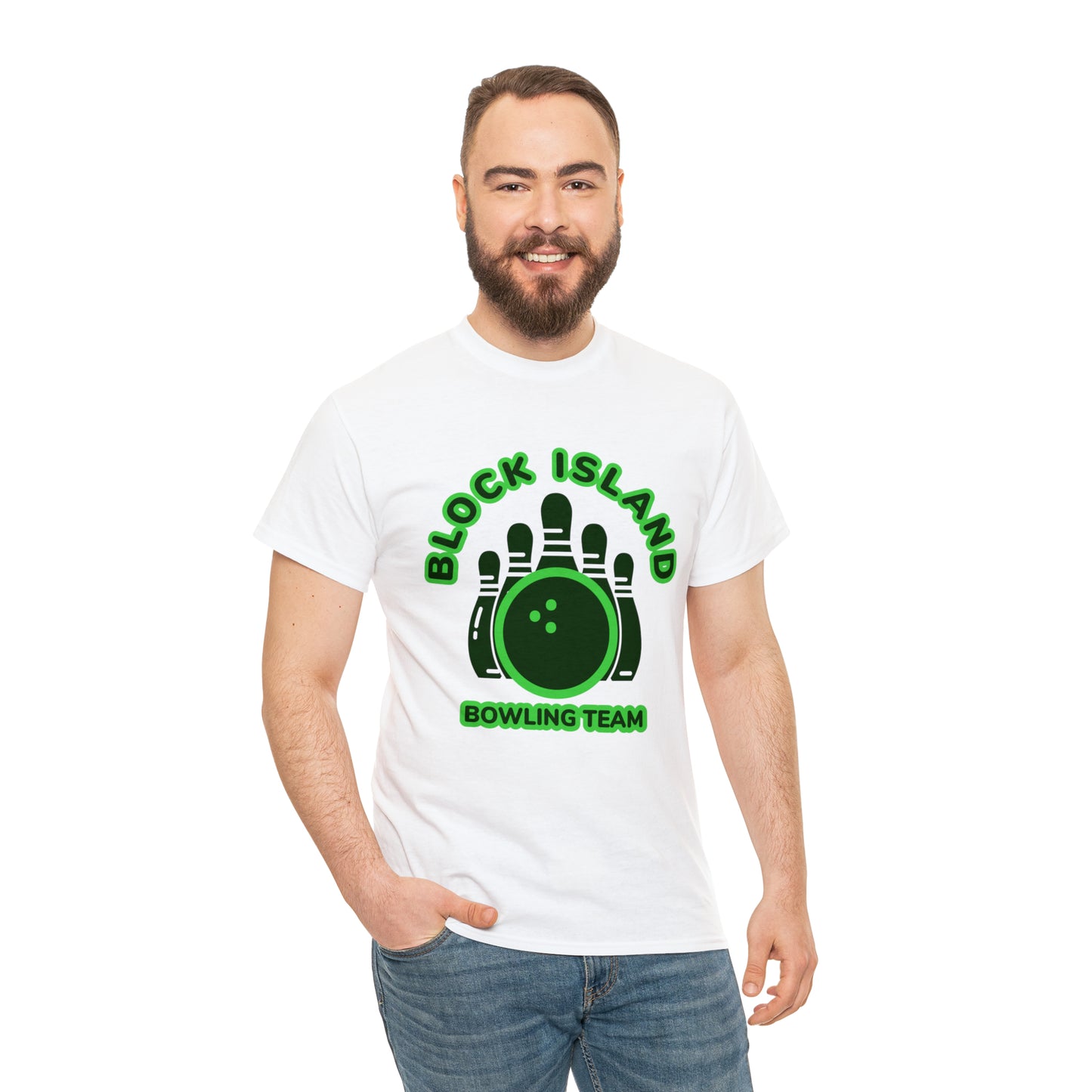 Block Island Bowling Team Tee