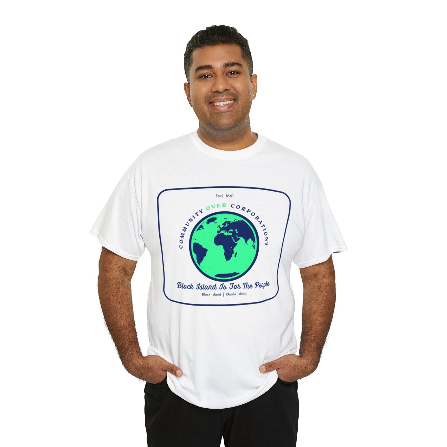 Community Over Corporations Tee