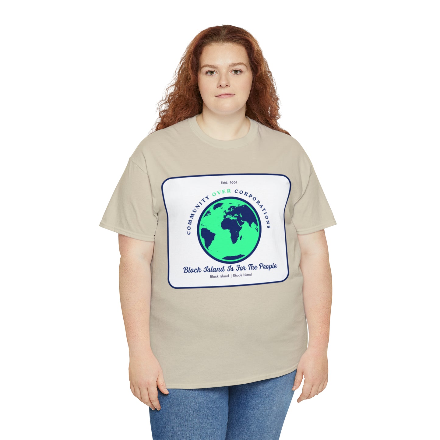 Community Over Corporations Tee