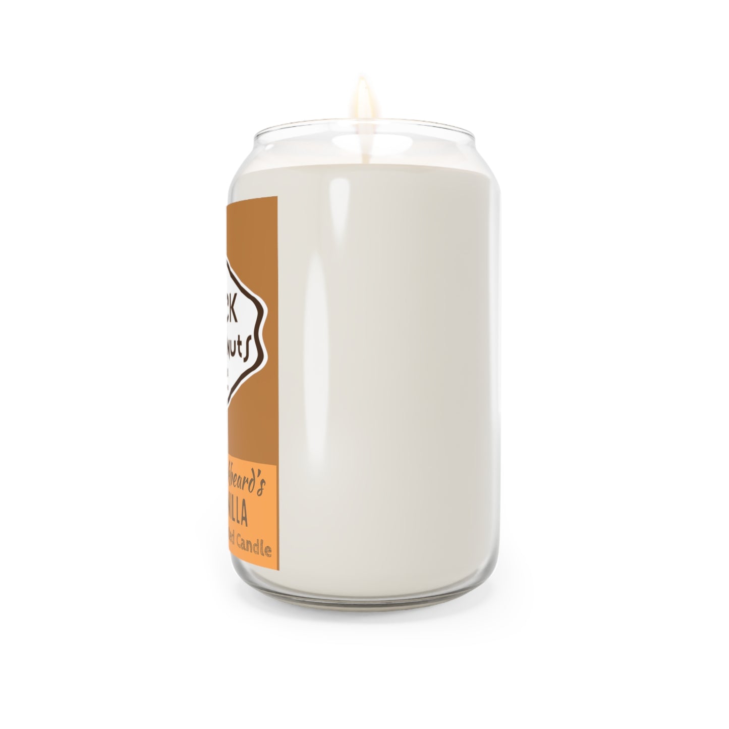 Block Full o’ Nuts Captain Blackbeard’s Wench Vanilla Scented Candle, 13.75oz