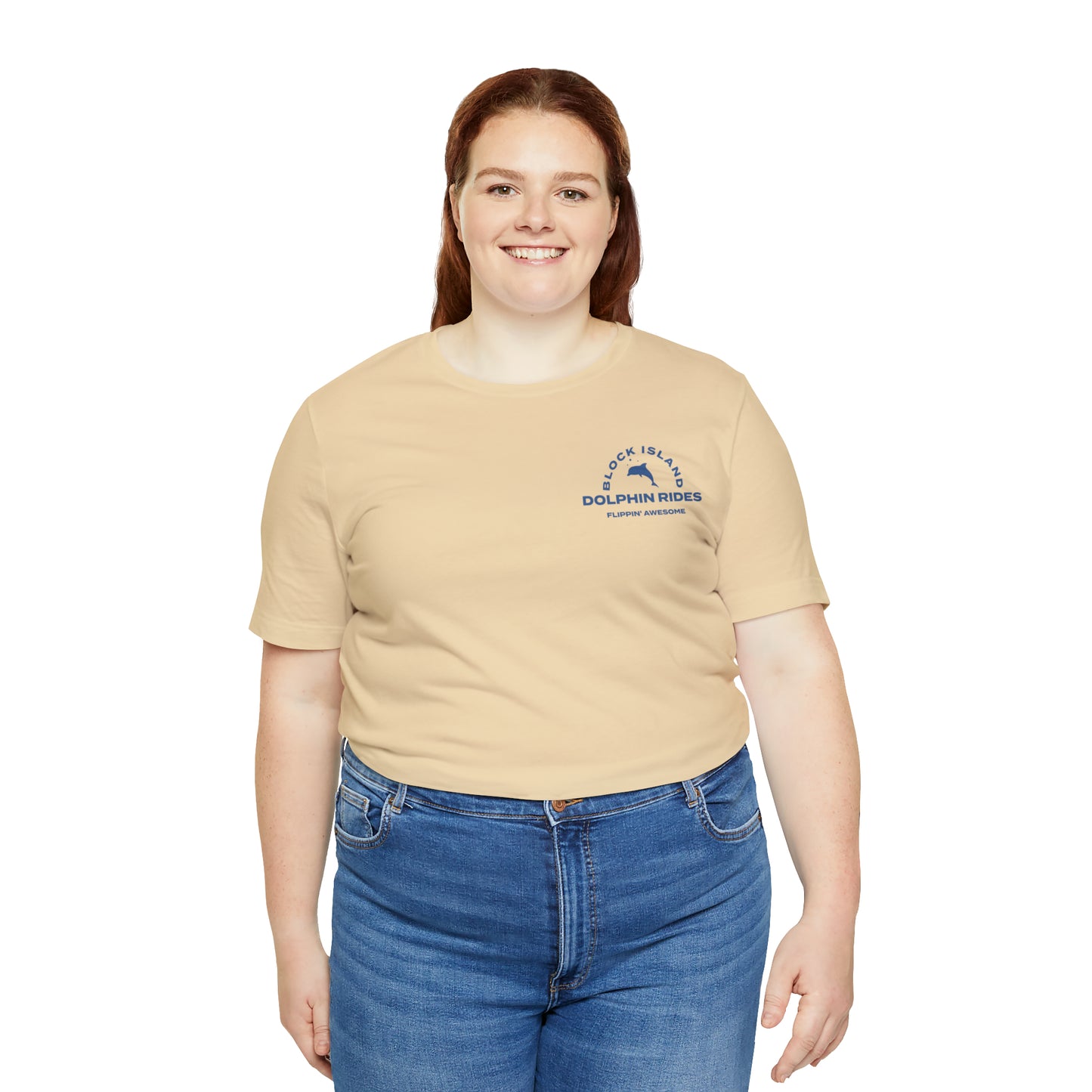 Block Island Dolphin Rides Tee