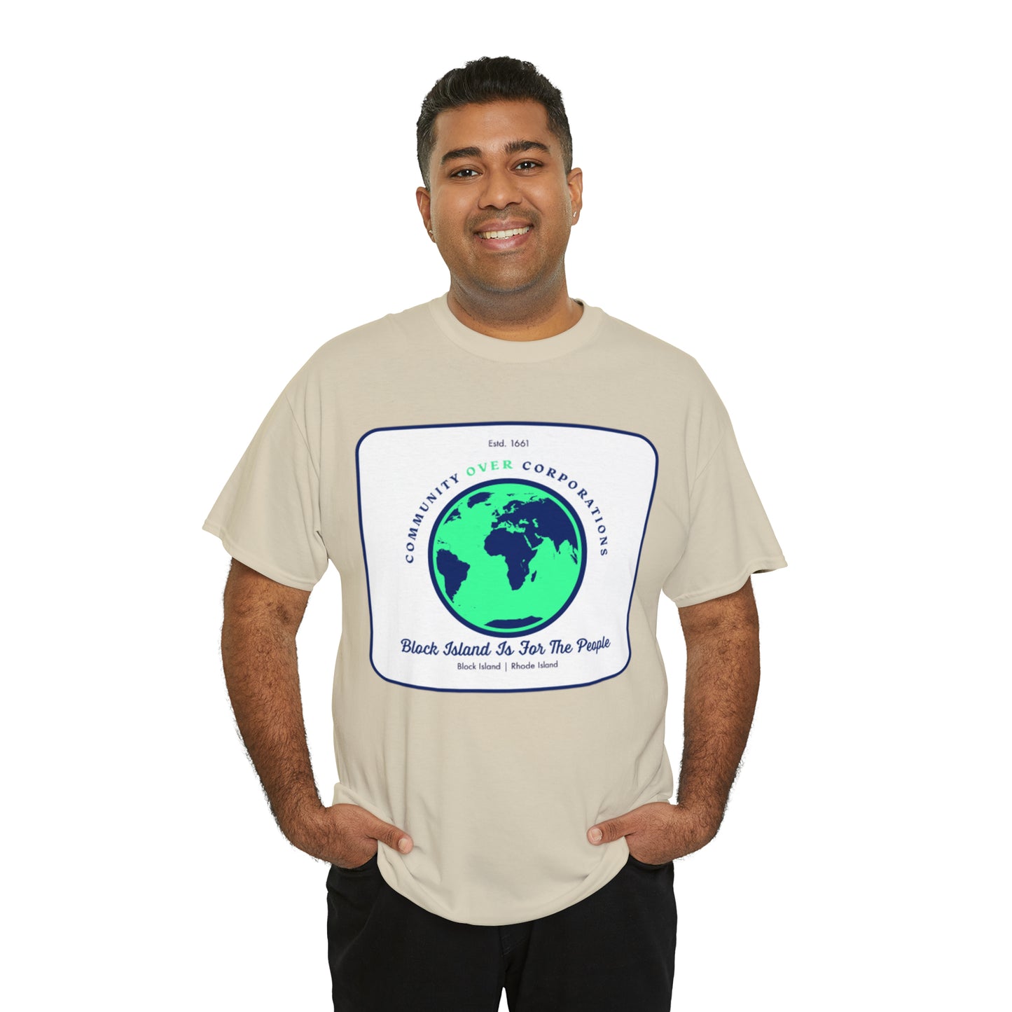 Community Over Corporations Tee