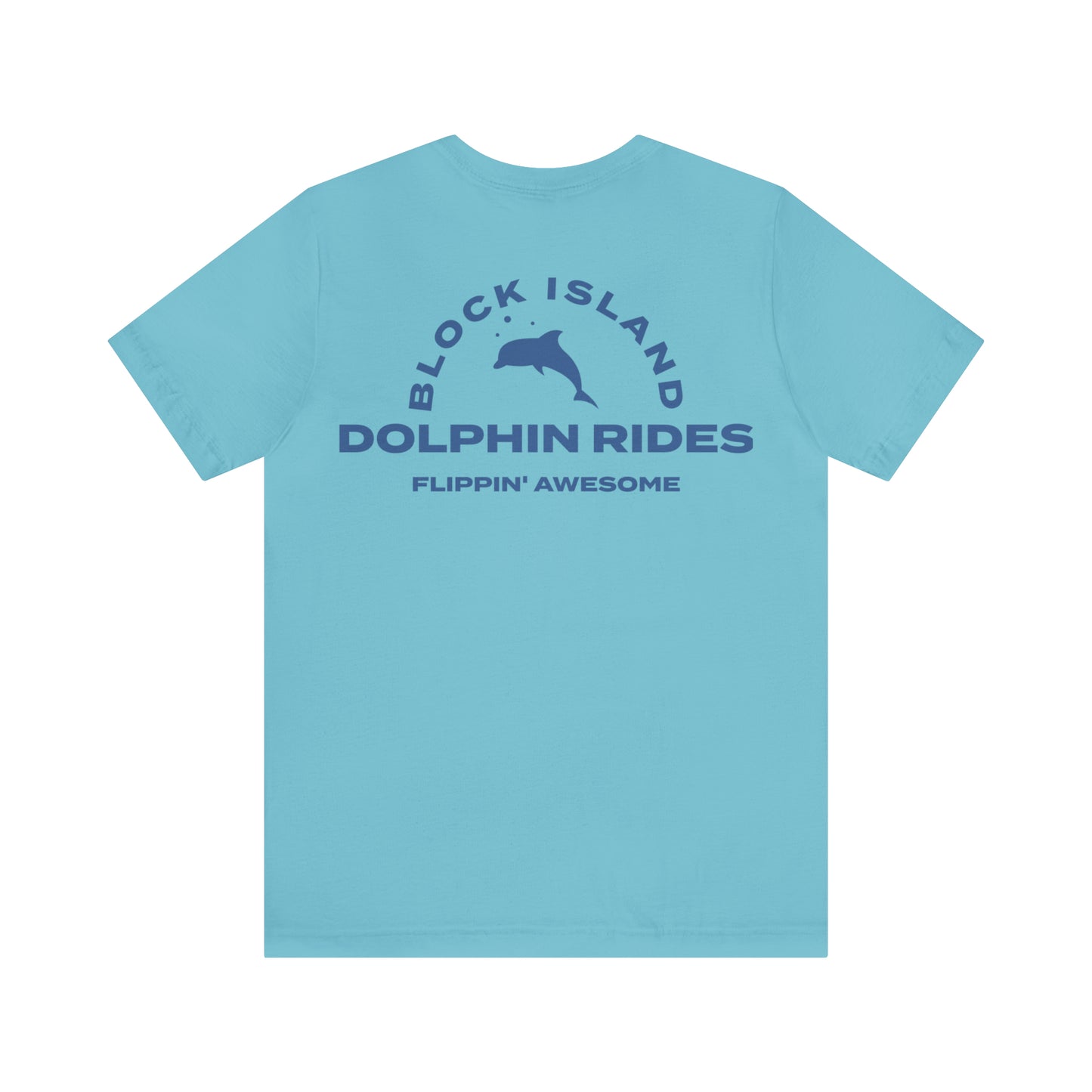 Block Island Dolphin Rides Tee