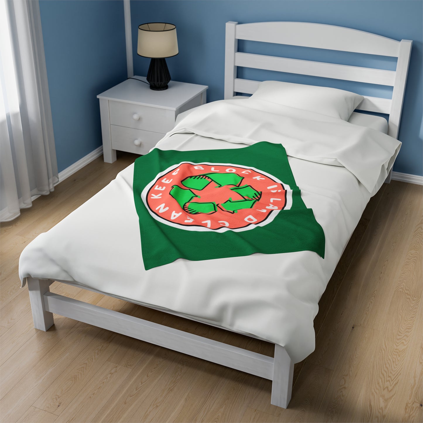 Keep Block Island Clean Blanket