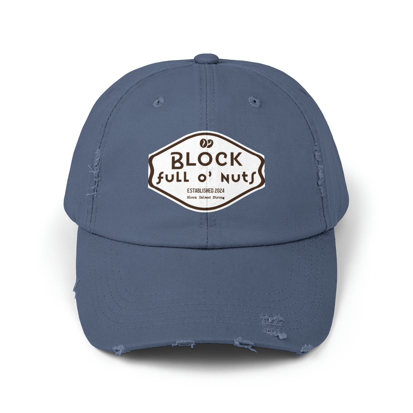 Block Full o’ Nuts Distressed Cap