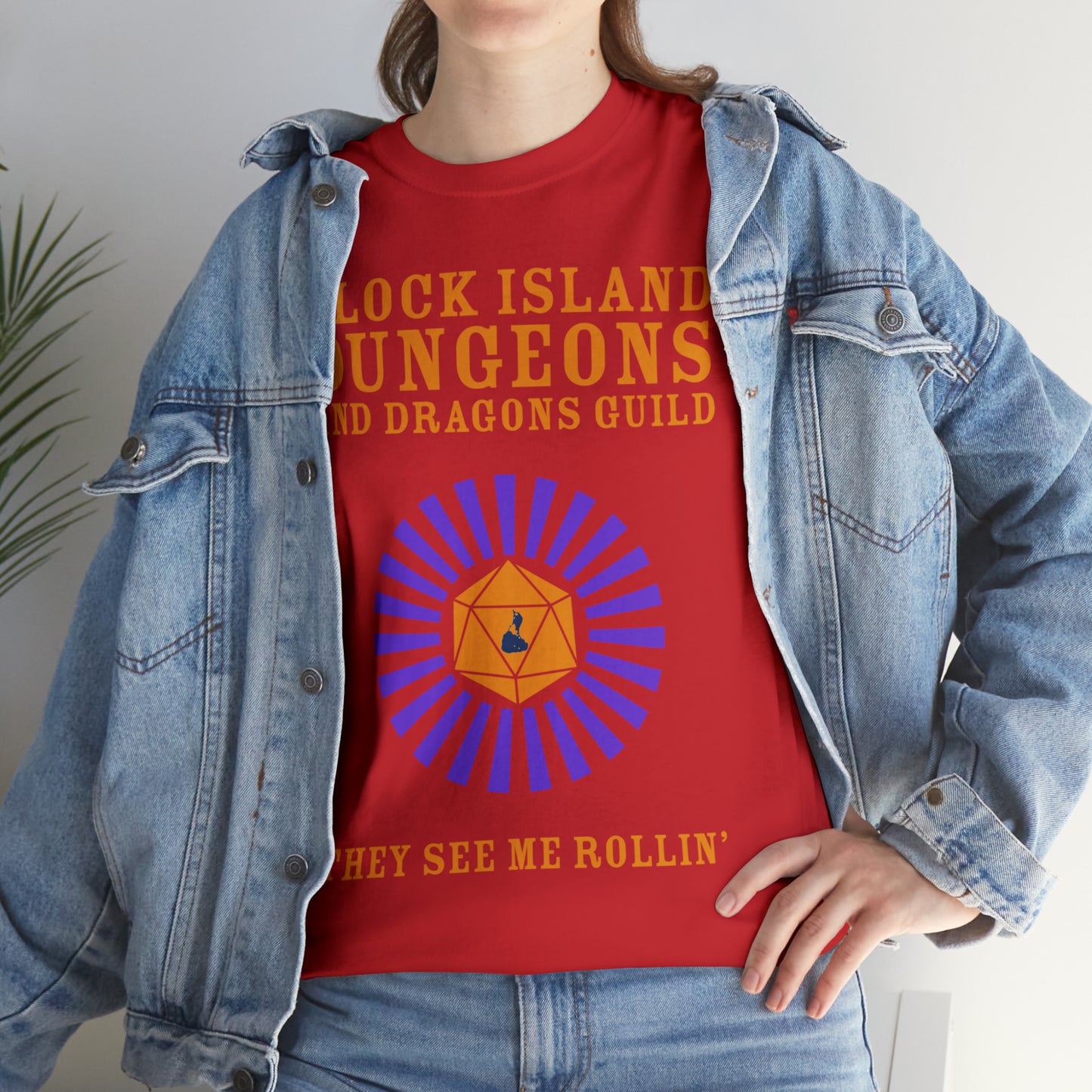 Block Island Dungeons and Dragons Guild Tee
