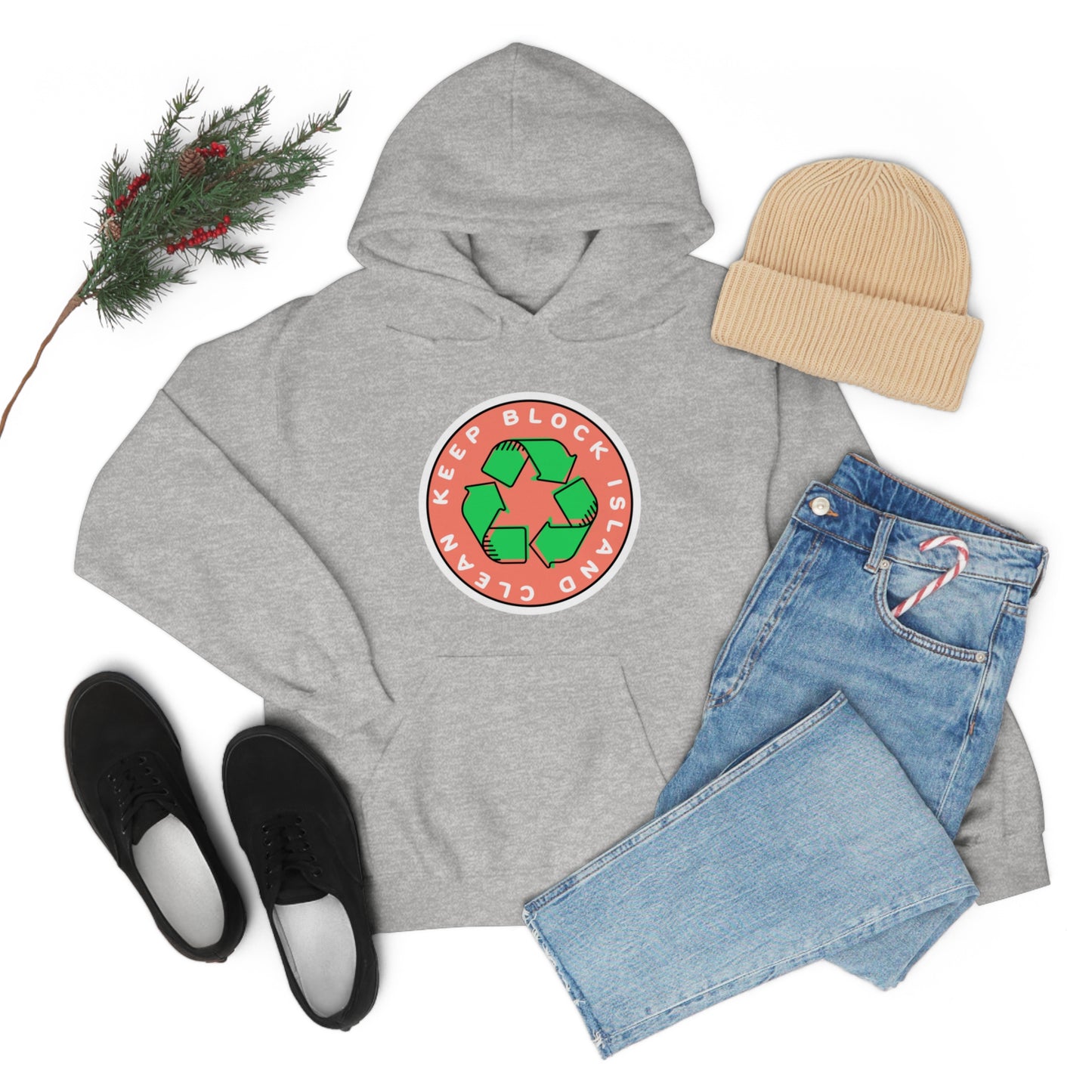 Keep Block Island Clean Hoodie
