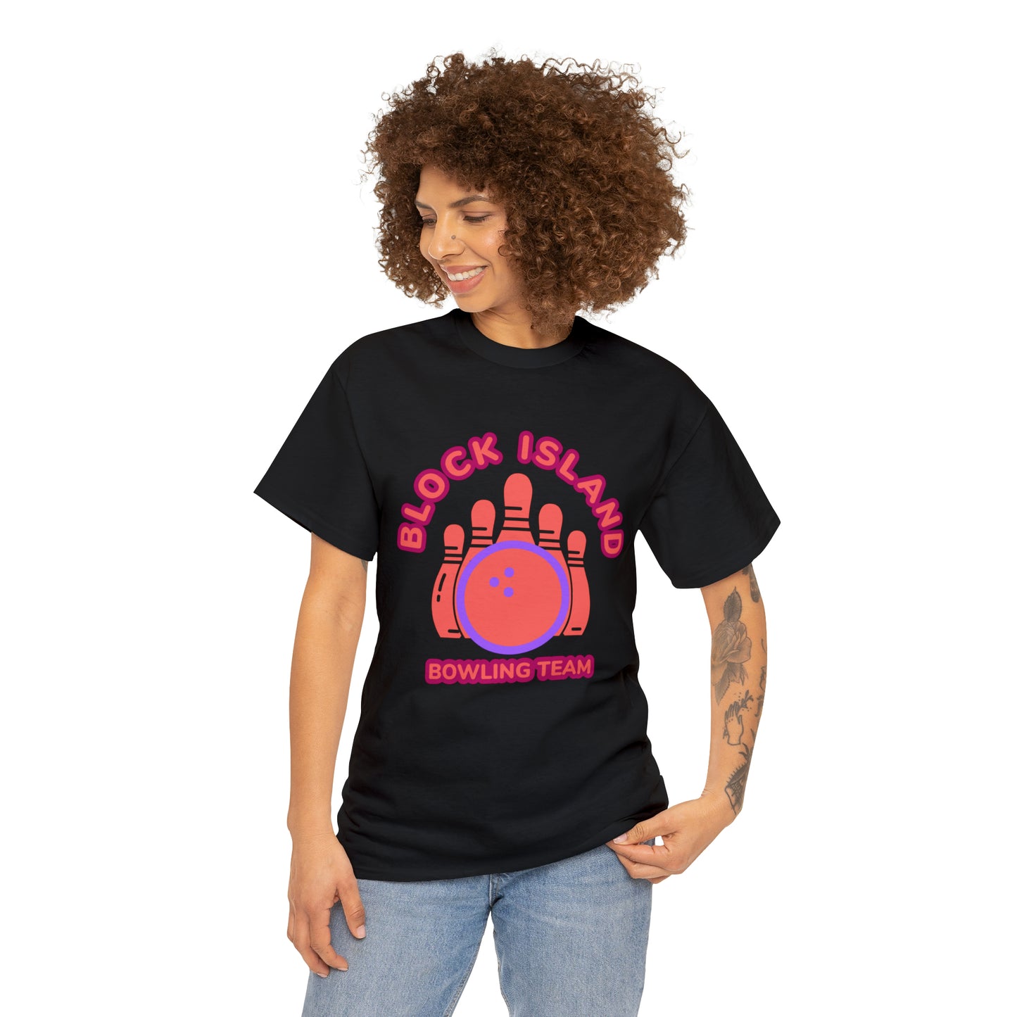 Block Island Bowling Team Tee