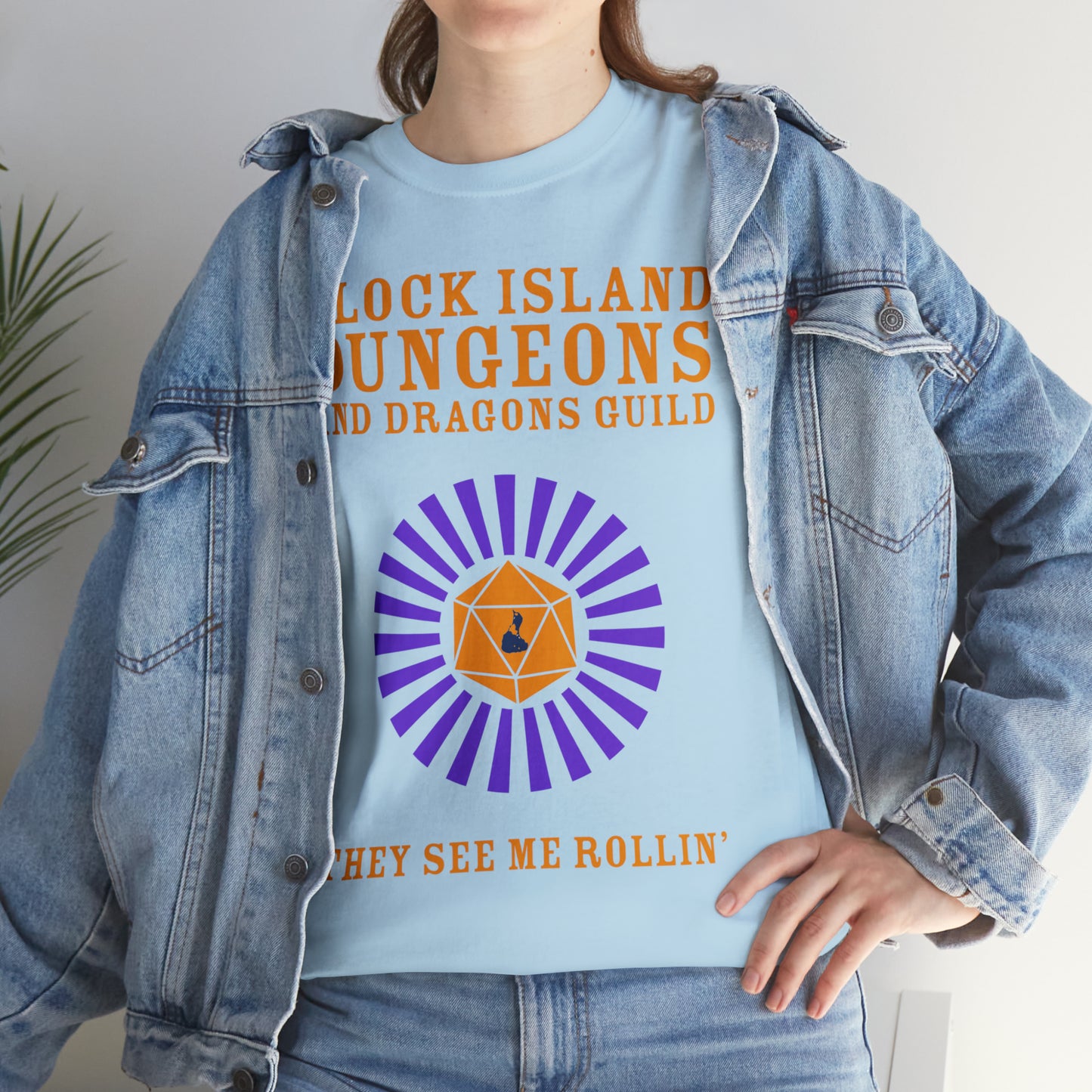 Block Island Dungeons and Dragons Guild Tee