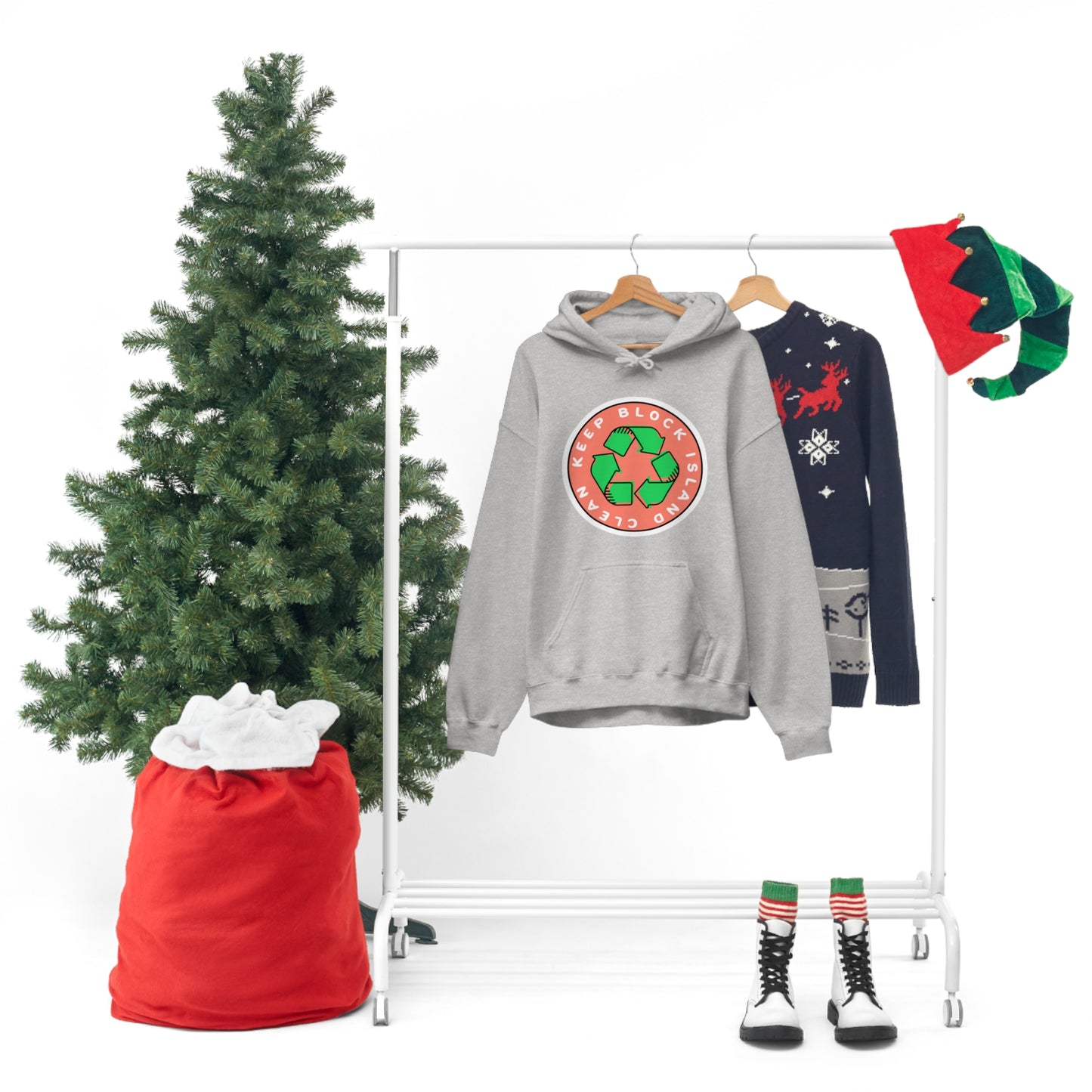 Keep Block Island Clean Hoodie
