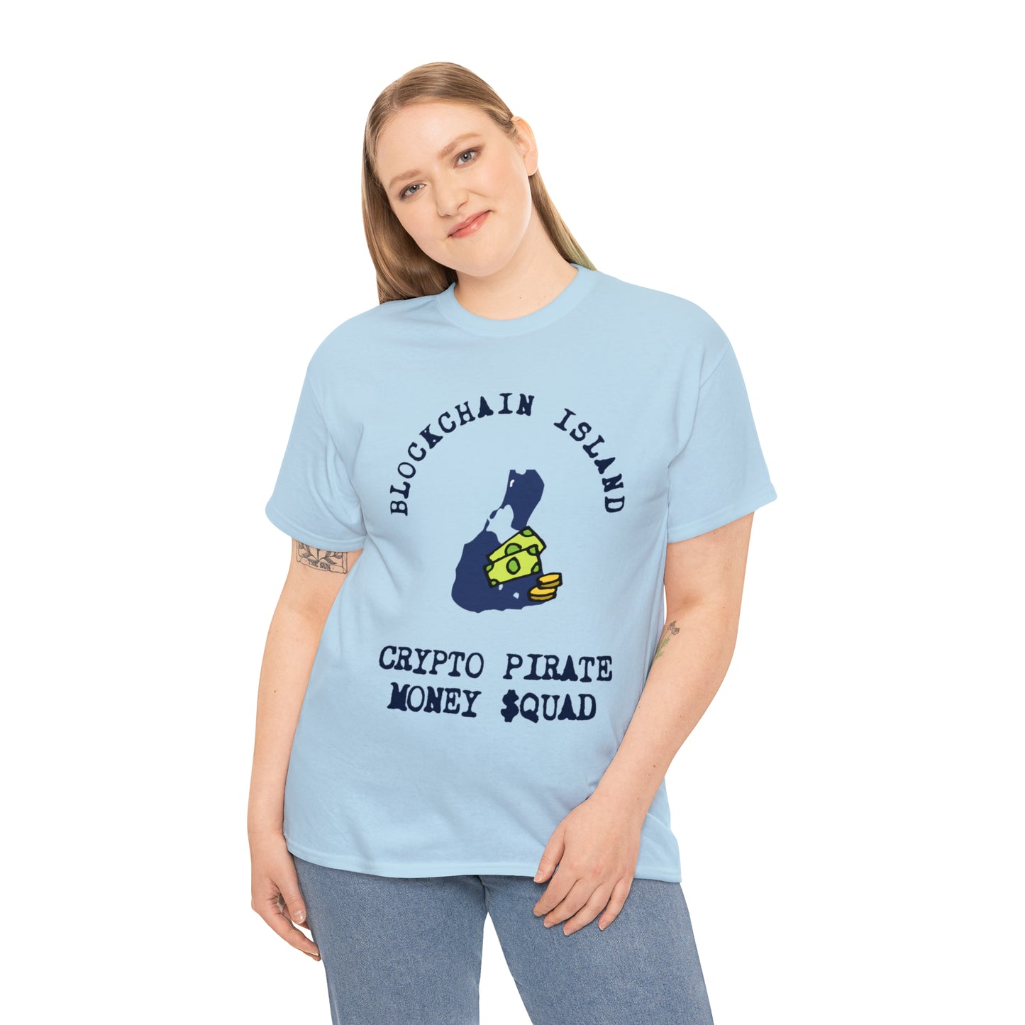 Blockchain Island Tee