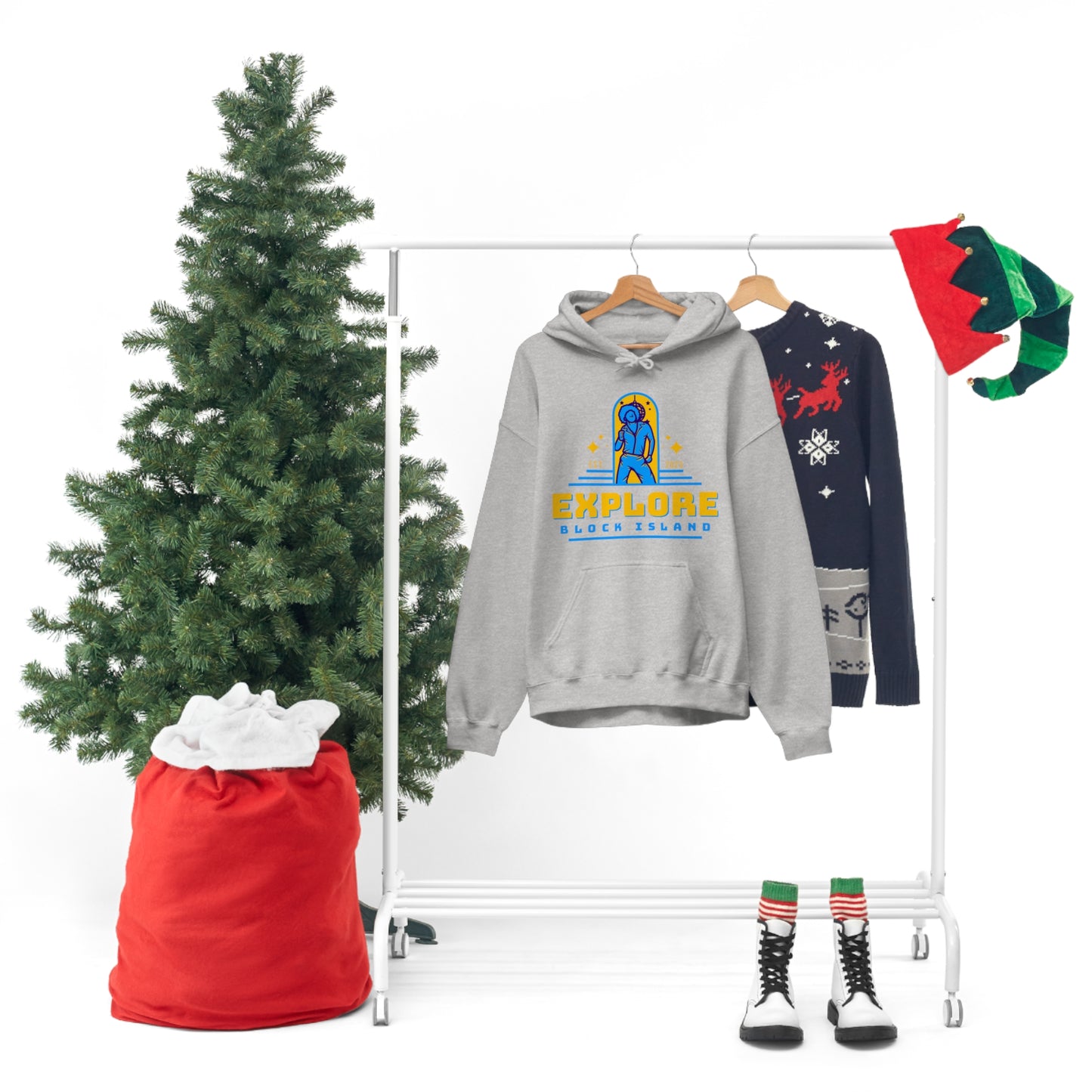Explore Block Island Hoodie