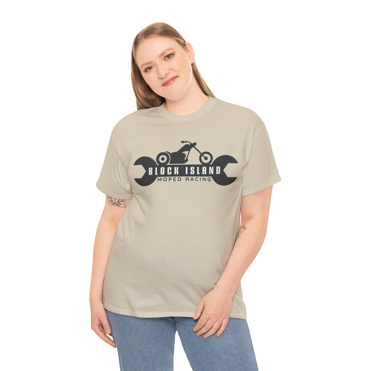 Block Island Moped Racing Tee