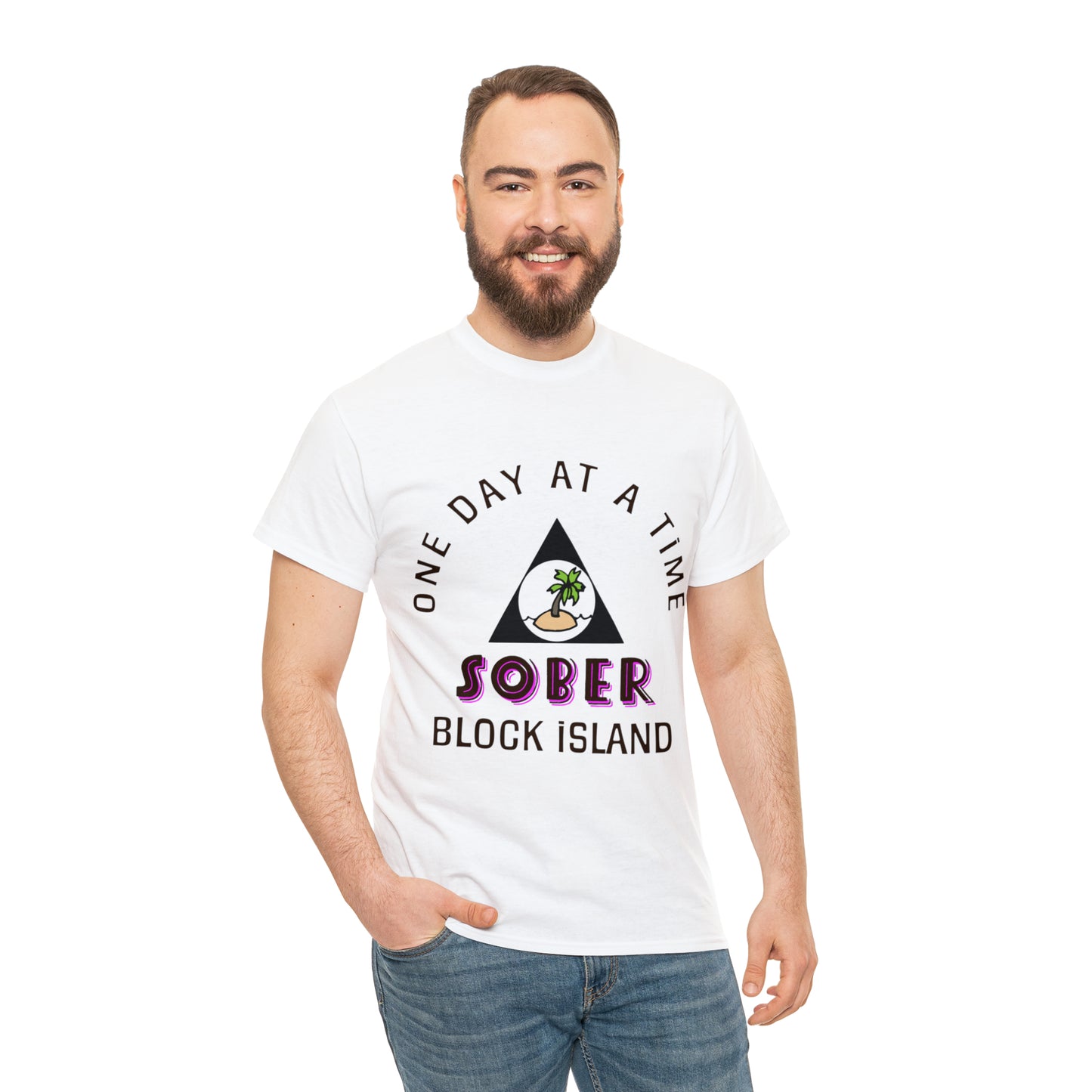 Sober Block Island Tee