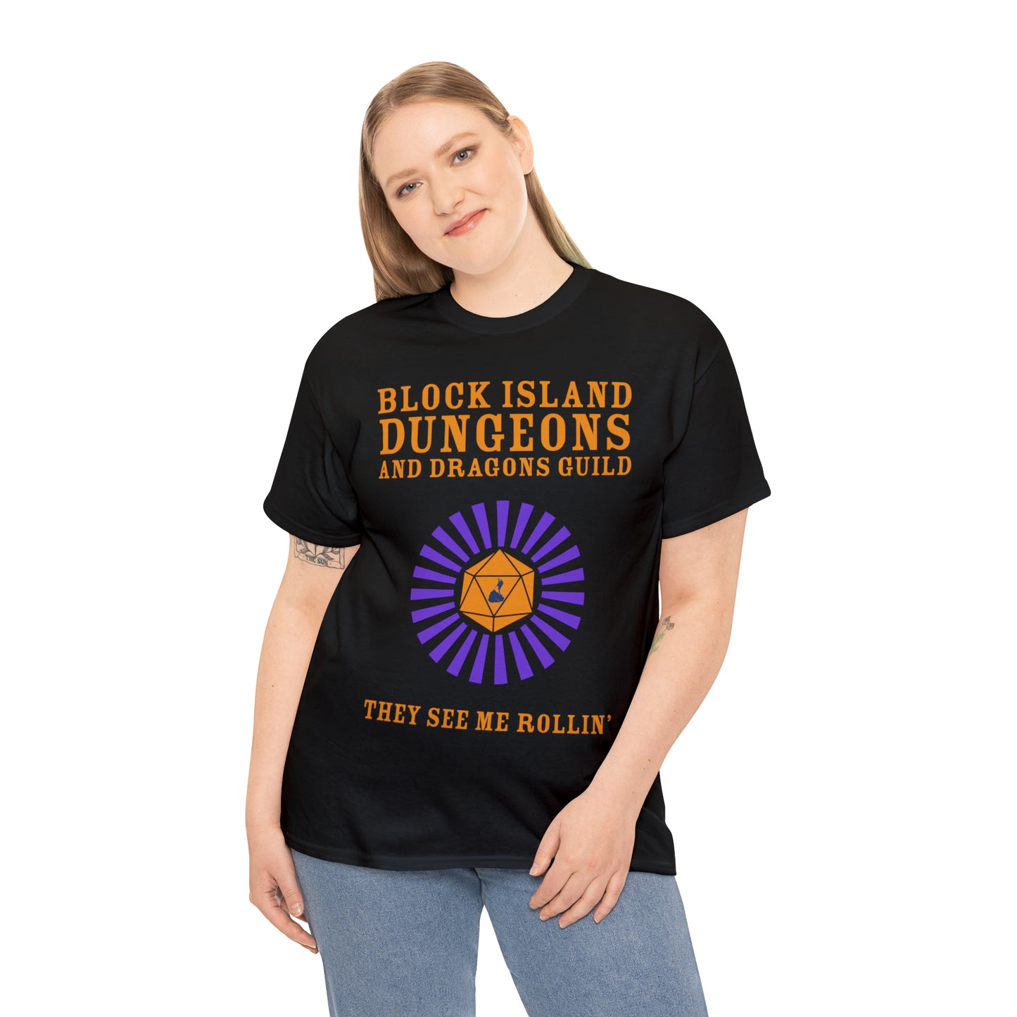 Block Island Dungeons and Dragons Guild Tee
