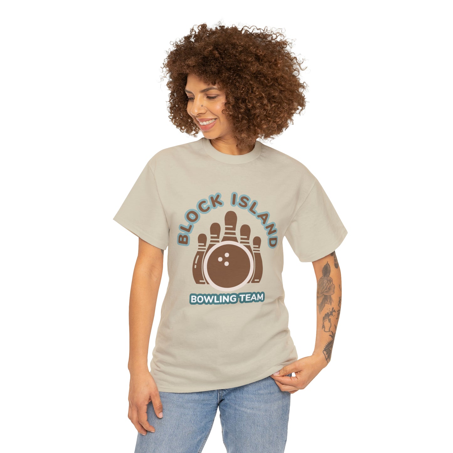 Block Island Bowling Team Tee