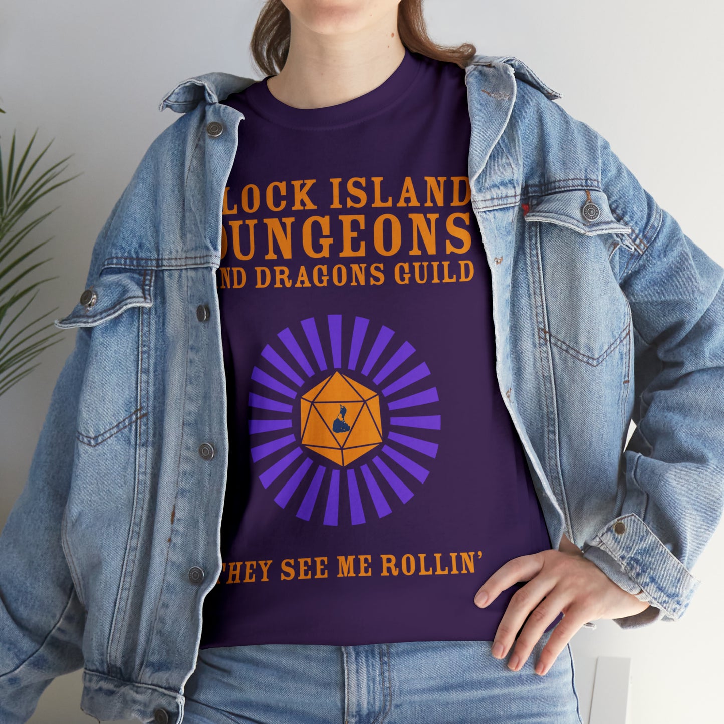 Block Island Dungeons and Dragons Guild Tee