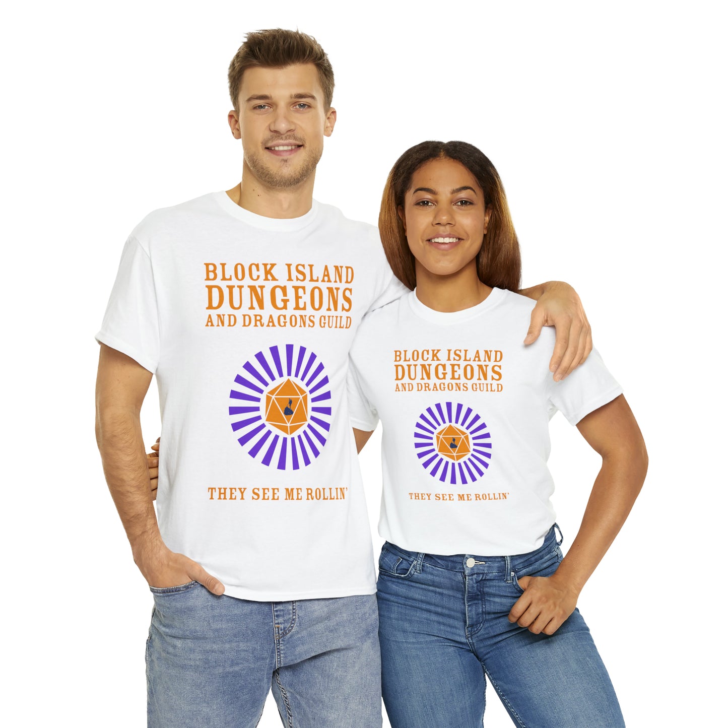 Block Island Dungeons and Dragons Guild Tee