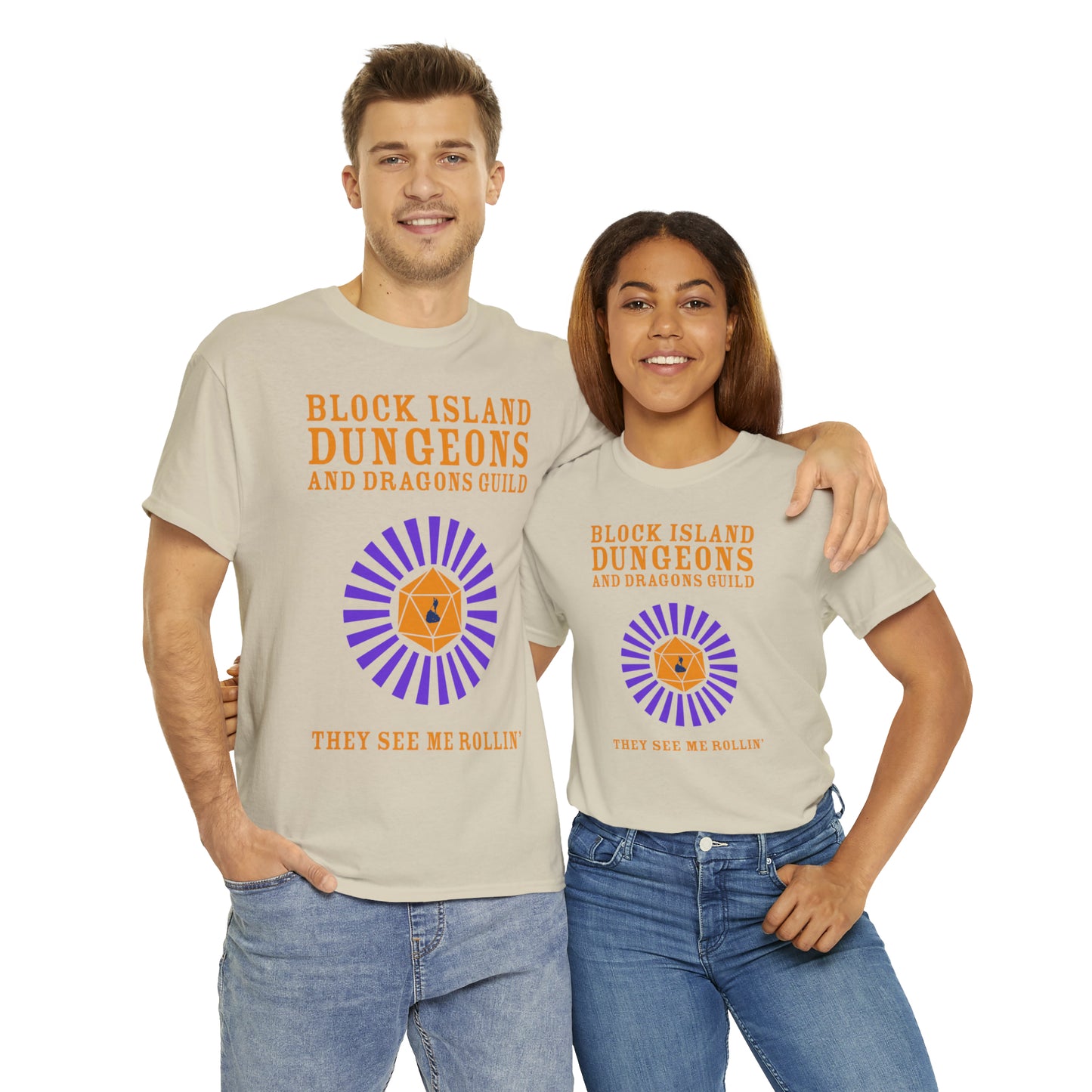 Block Island Dungeons and Dragons Guild Tee