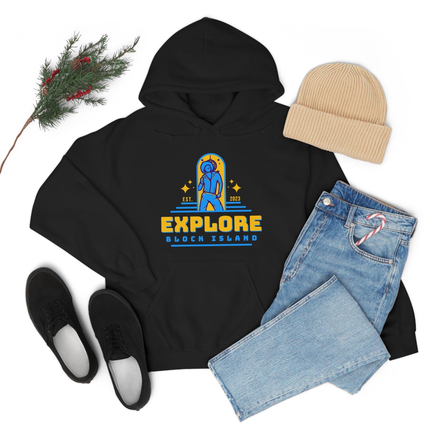 Explore Block Island Hoodie