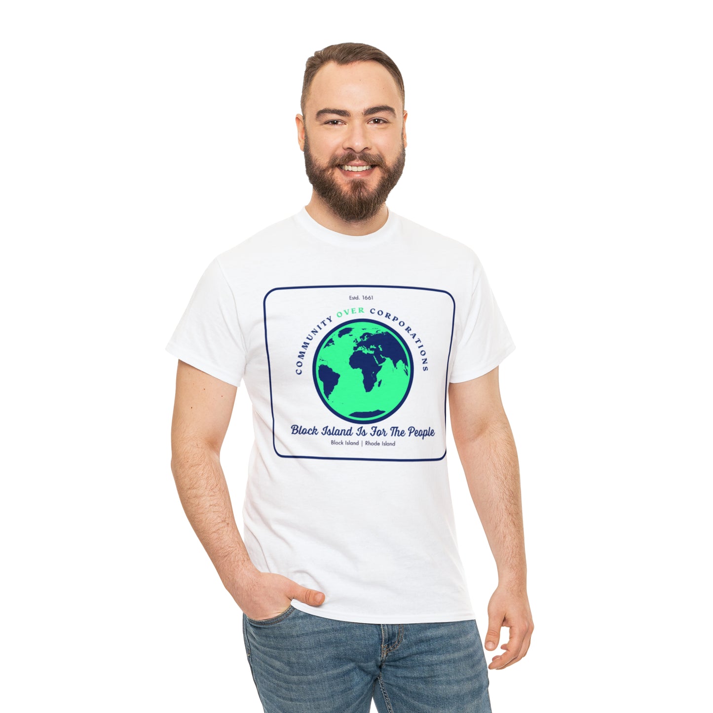 Community Over Corporations Tee