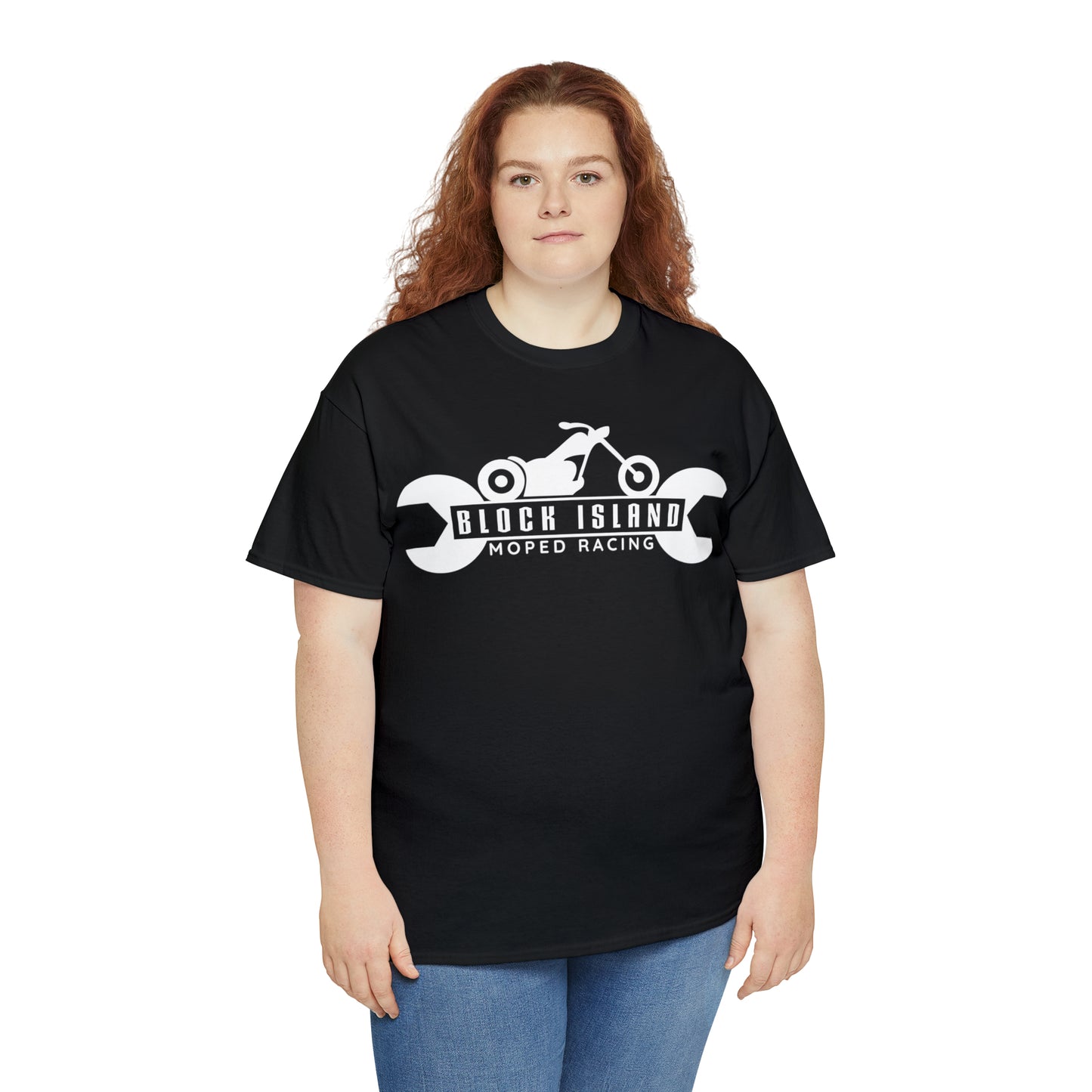Block Island Moped Racing Tee