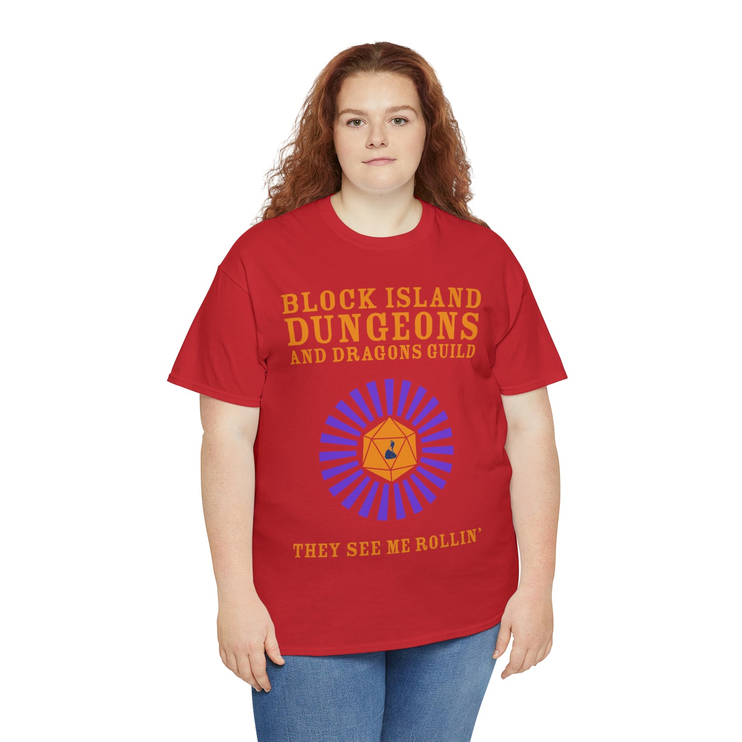 Block Island Dungeons and Dragons Guild Tee