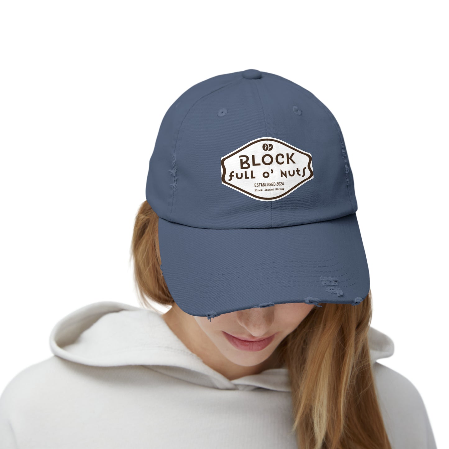 Block Full o’ Nuts Distressed Cap