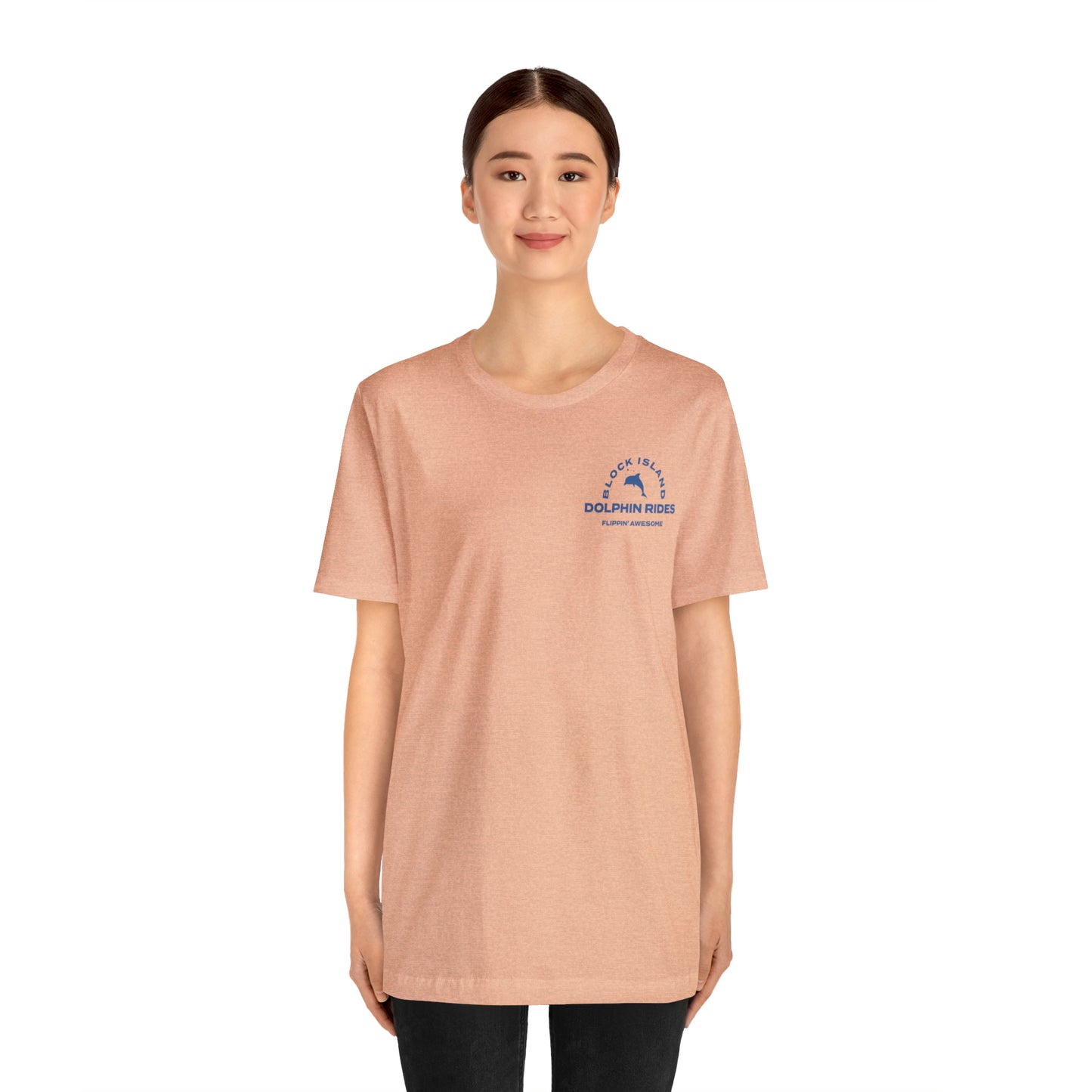 Block Island Dolphin Rides Tee