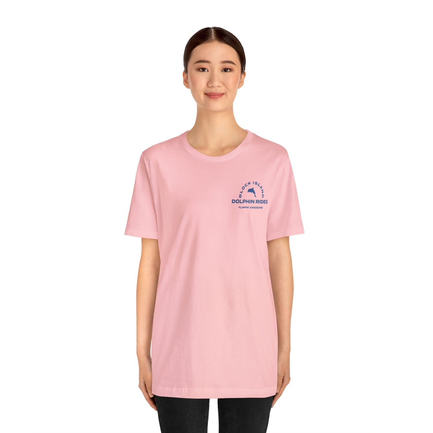 Block Island Dolphin Rides Tee