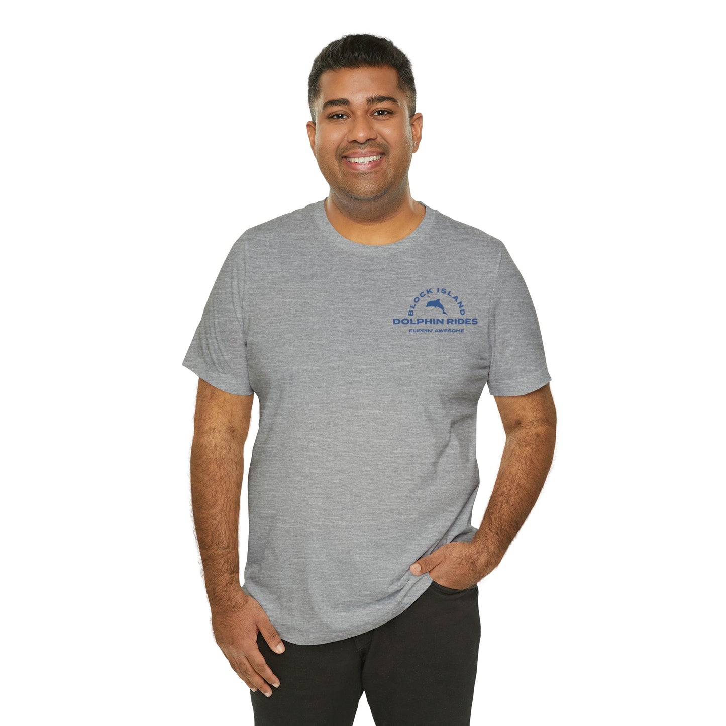 Block Island Dolphin Rides Tee