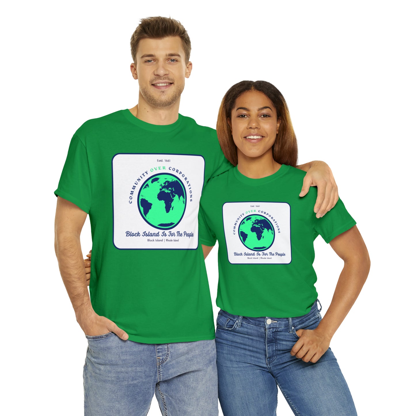 Community Over Corporations Tee