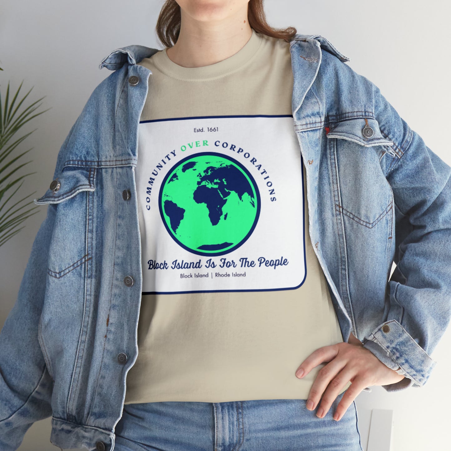 Community Over Corporations Tee