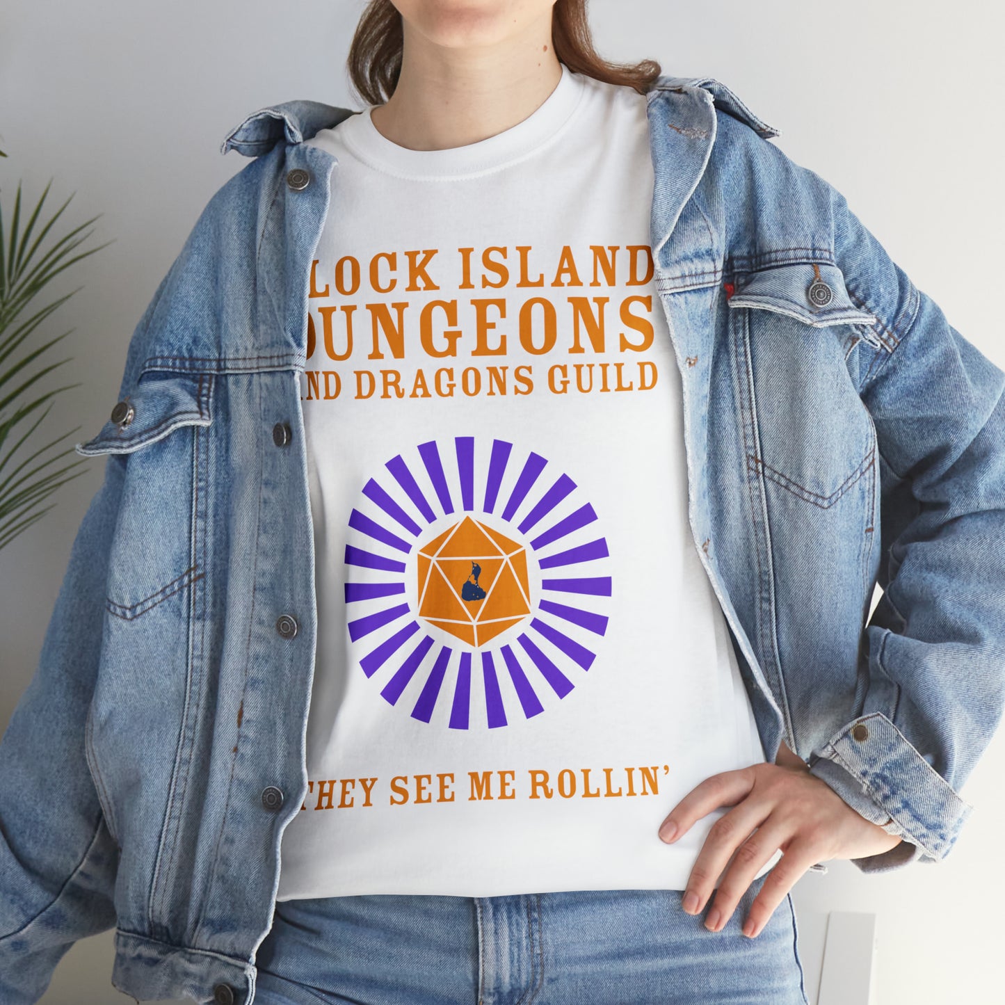 Block Island Dungeons and Dragons Guild Tee