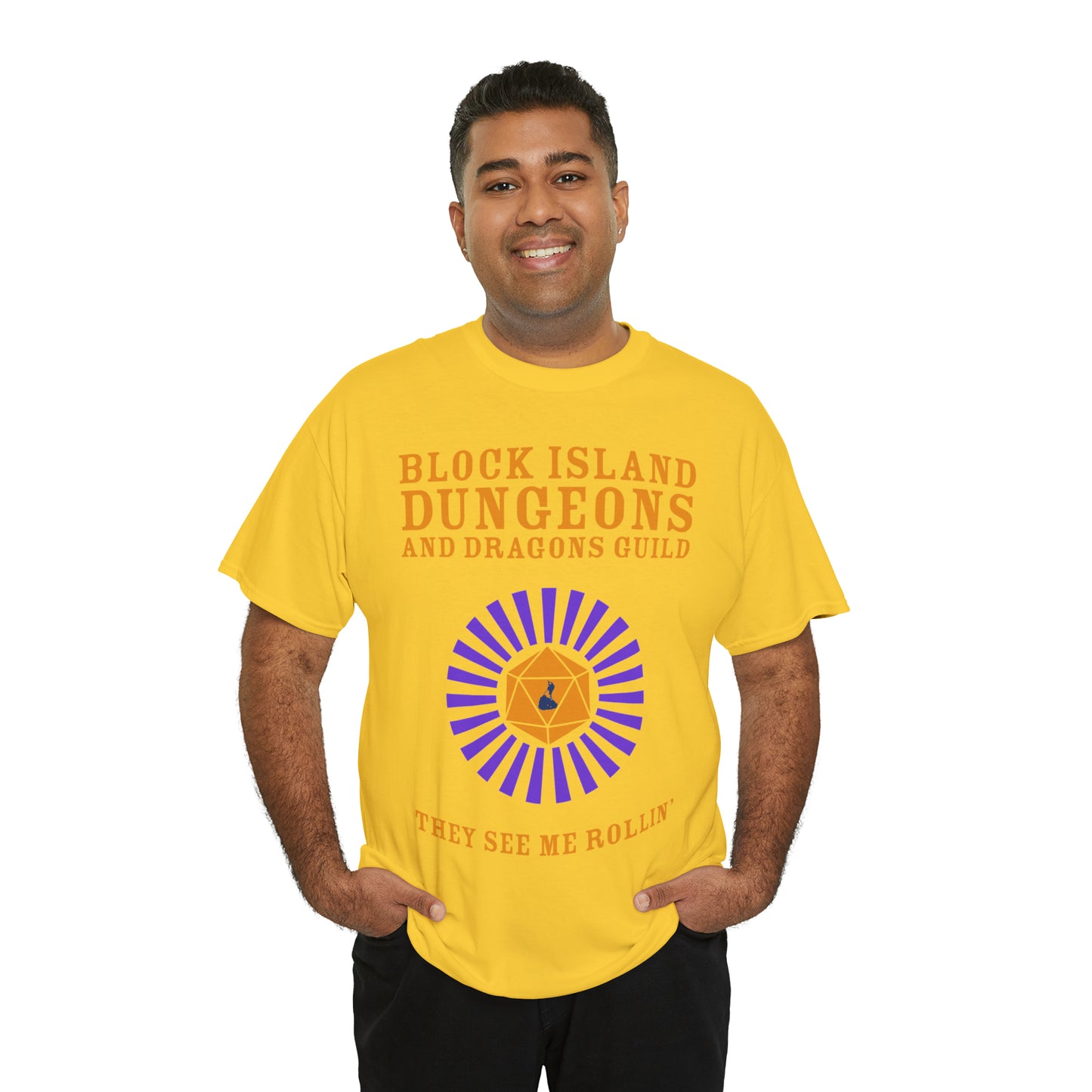 Block Island Dungeons and Dragons Guild Tee