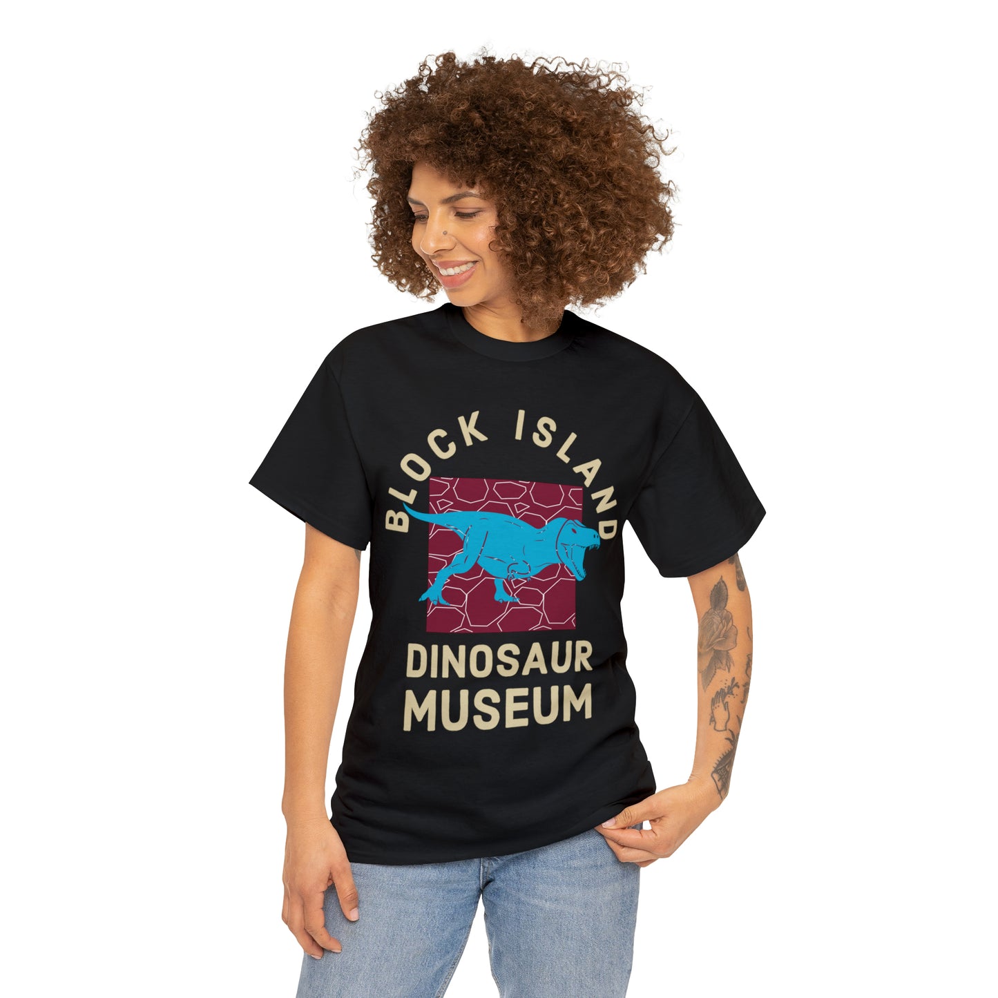Block Island Dinosaur Museum Tee