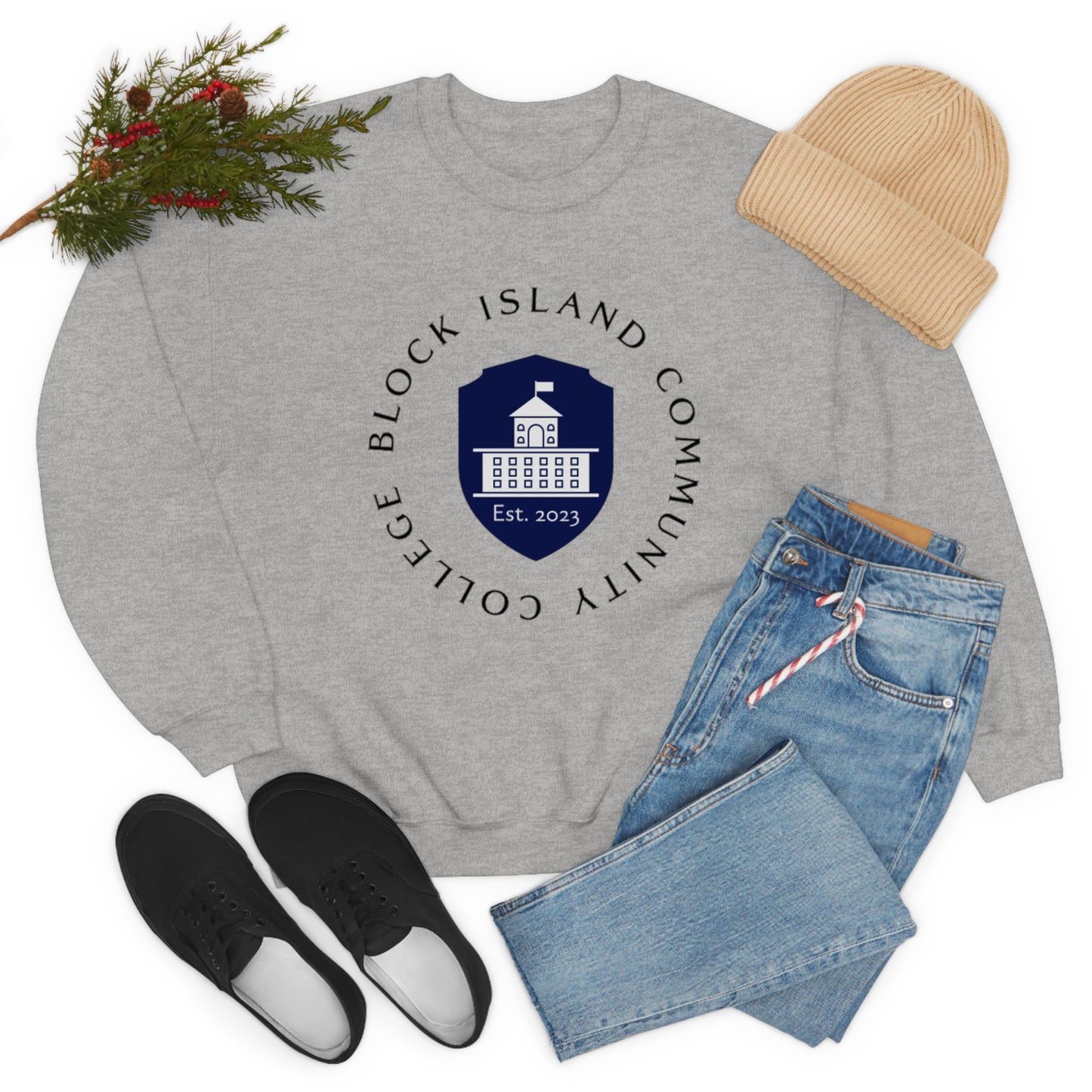 Block Island Community College Crewneck Sweatshirt