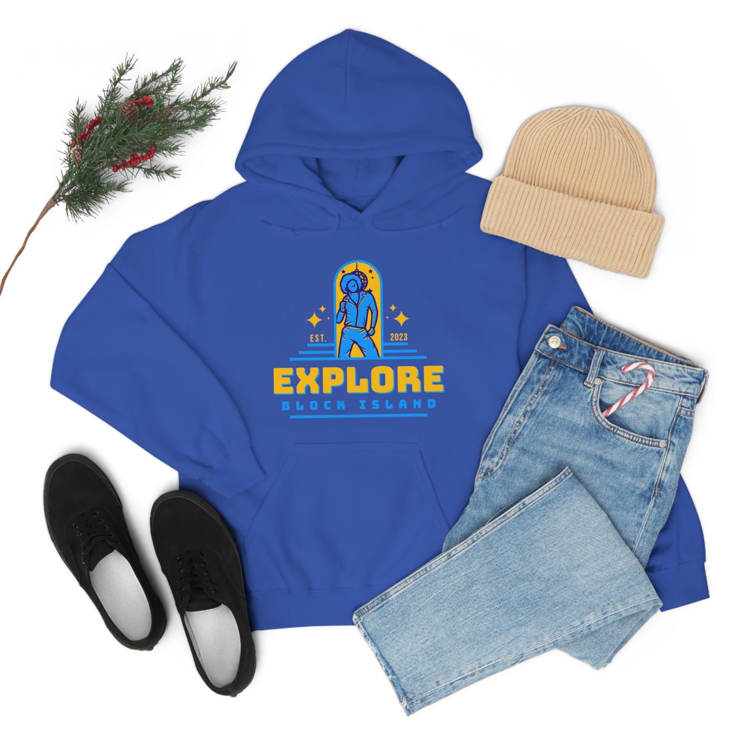 Explore Block Island Hoodie